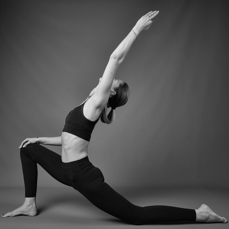 Shira Gavish demonstrating a balancing yoga posture — Shira Gavish yoga in Tenafly & Bergen County, NJ